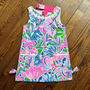 Lilly Pulitzer Girls Little Knit Shift Dress new with tags Size XS (2-3 Years)